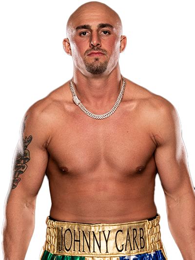 Johnny Garbarino with the championship belt